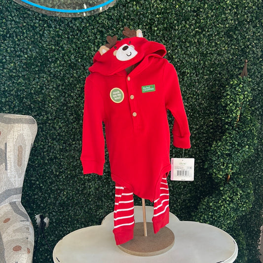 REINDEER BODYSUIT SET