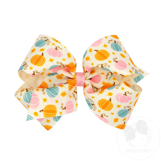 KNG GG Harvest Print Bows