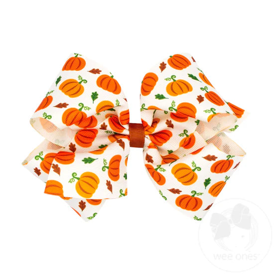KNG GG Harvest Print Bows