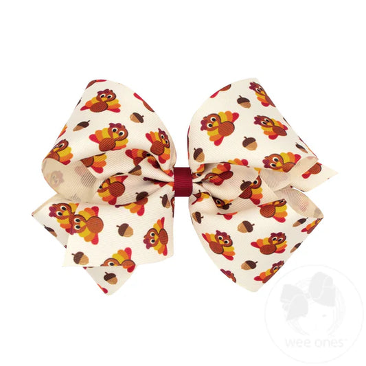 KNG GG Harvest Print Bows