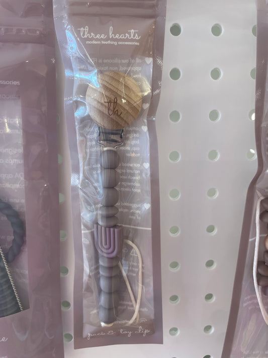 Petite Rainbow & Toy Clip