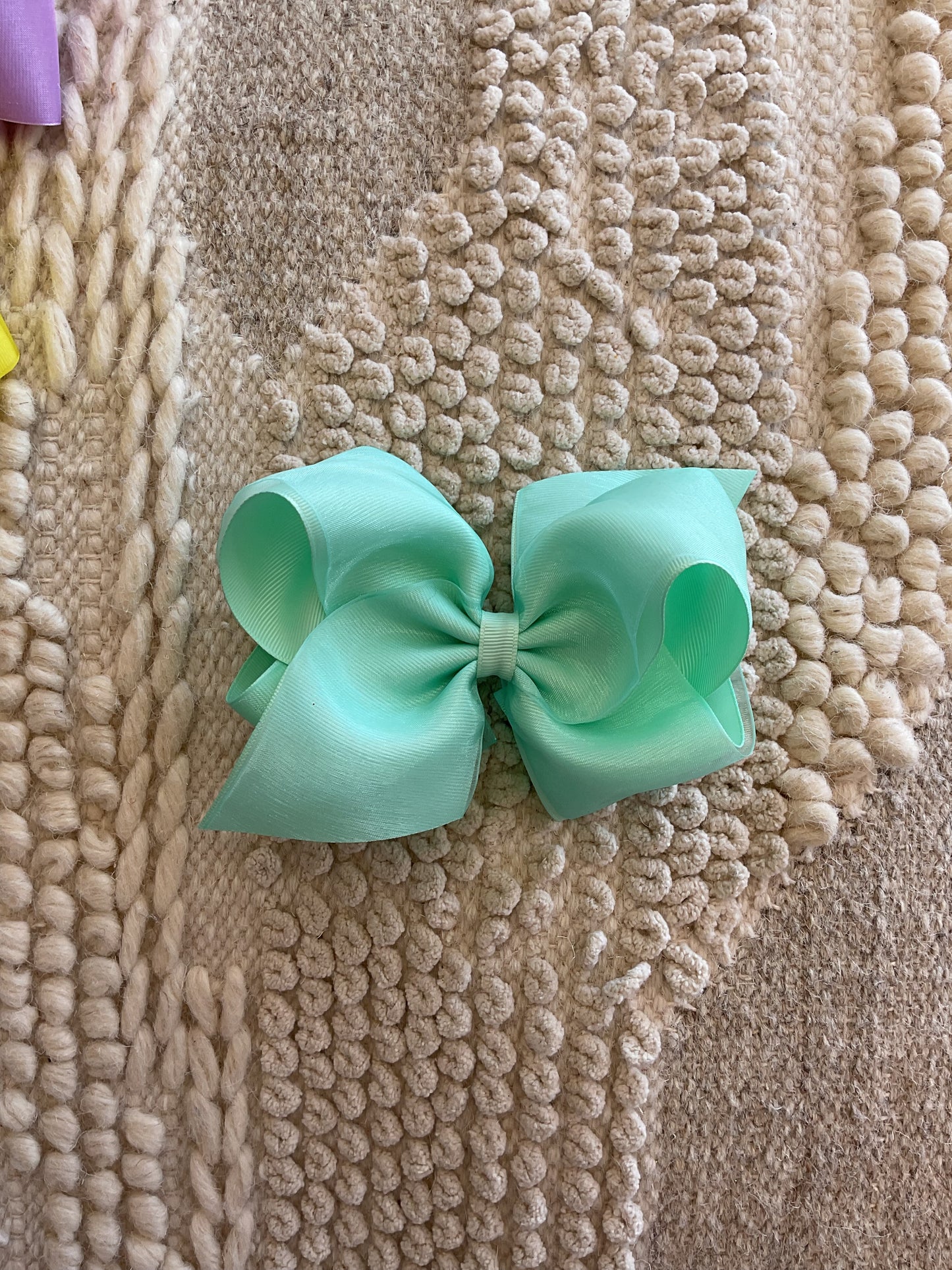 Pastel Sheer King Bow