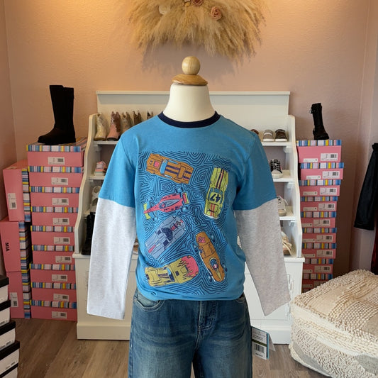 LONG SLEVE RACE CAR SHIRT