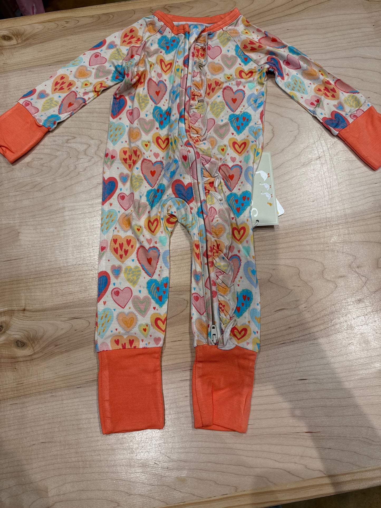 Lovestruck Zip Pj