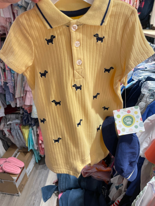 PUPPIES ROMPER W/ HAT