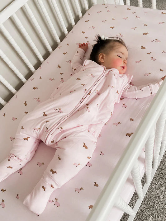 FOOTIE SLEEP BAG| GIRL DOG