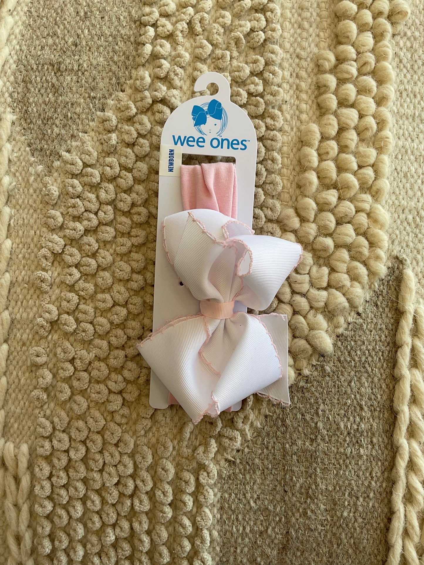 King Moonstitch Bow on Jersey Headband