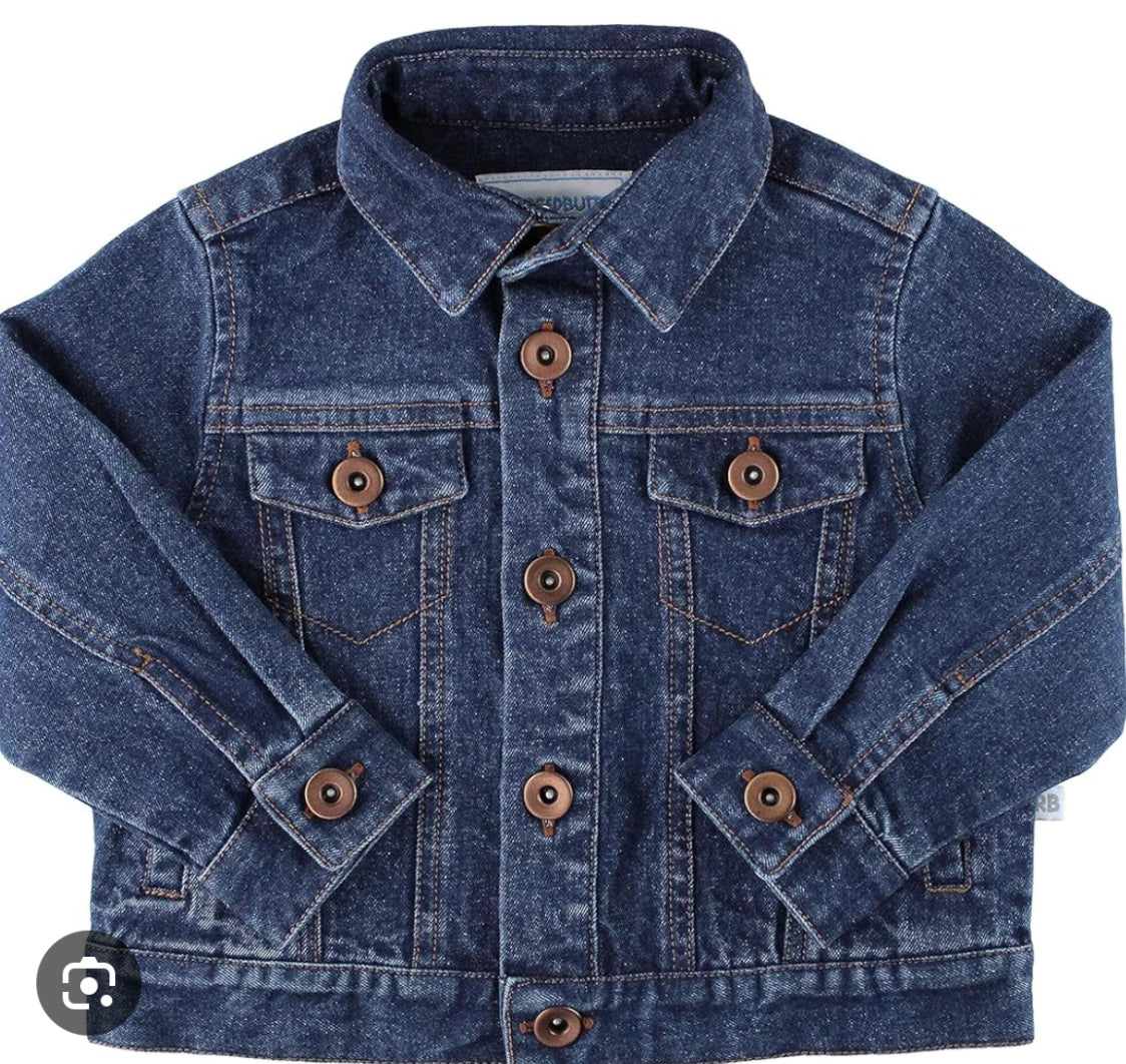 Medium Wash Boys Denim Jacket