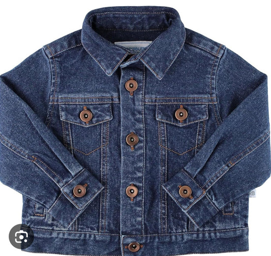 Medium Wash Boys Denim Jacket