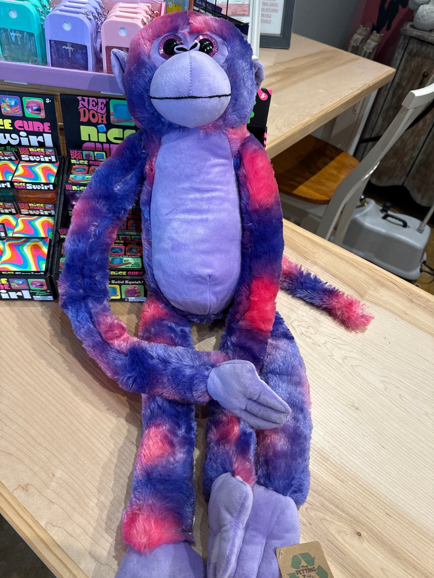 Tie Dye Jumbo Monkey