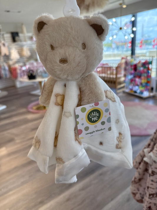 Bear Plush Snuggle Blanket