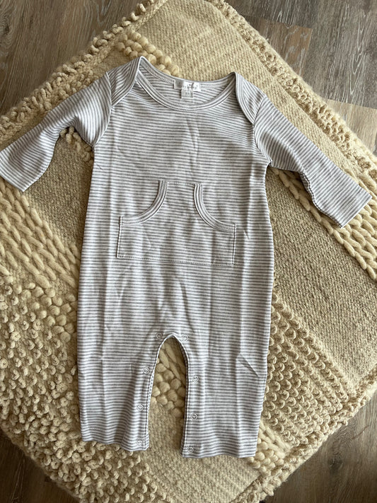 KISSY ESSENTIAL STRIPE PLAYSUIT