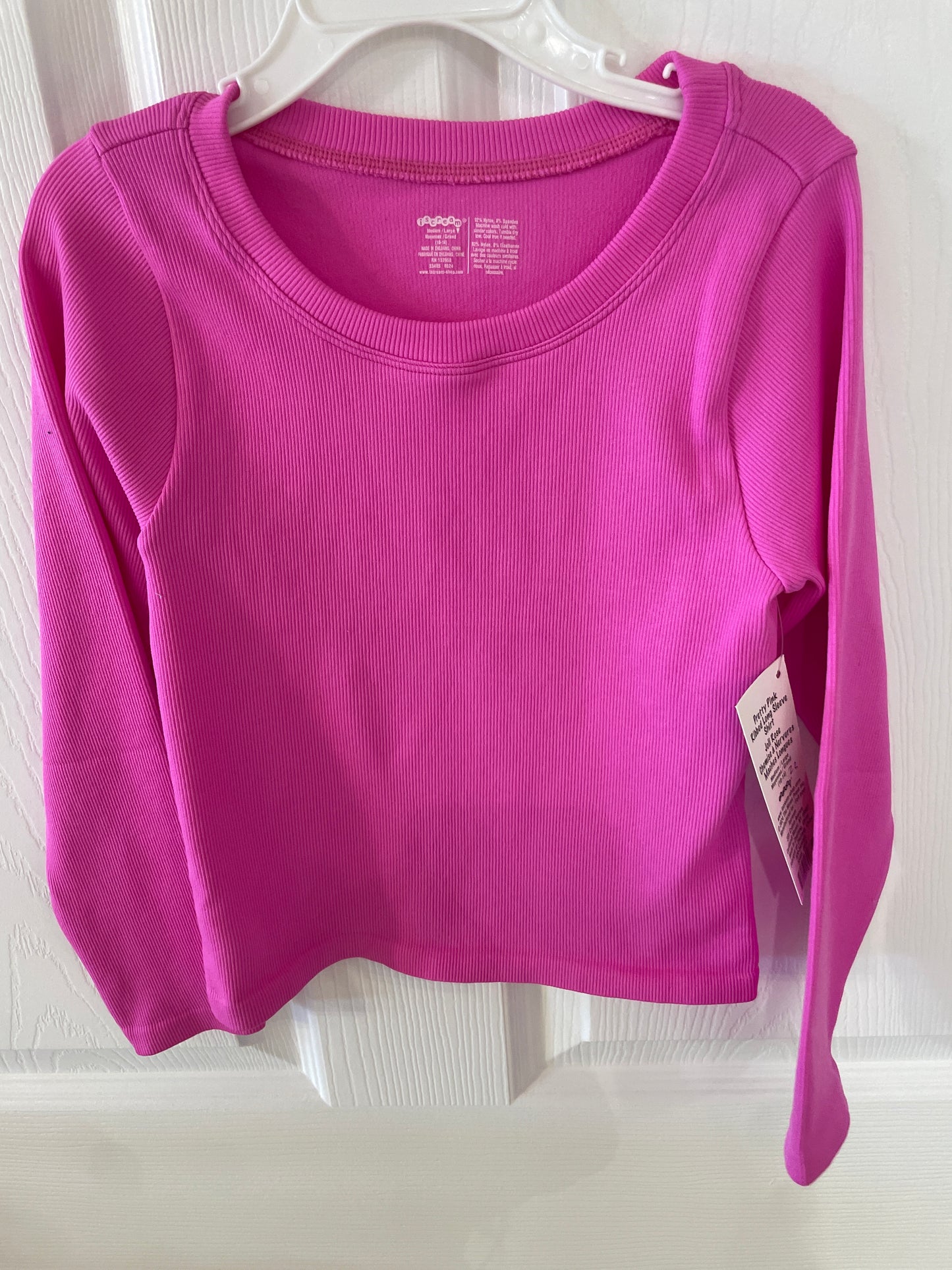 Ribbed Long Sleeve Shirt