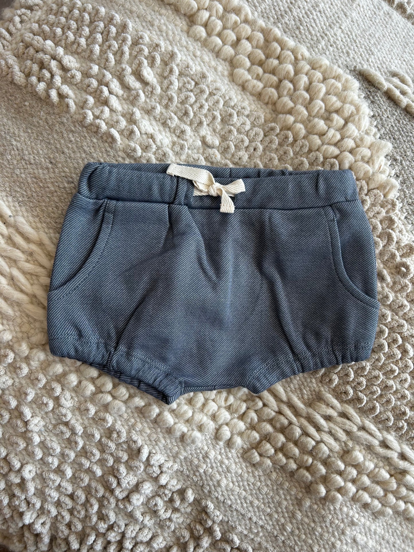 ORGANIC POCKET BLOOMER DENIM