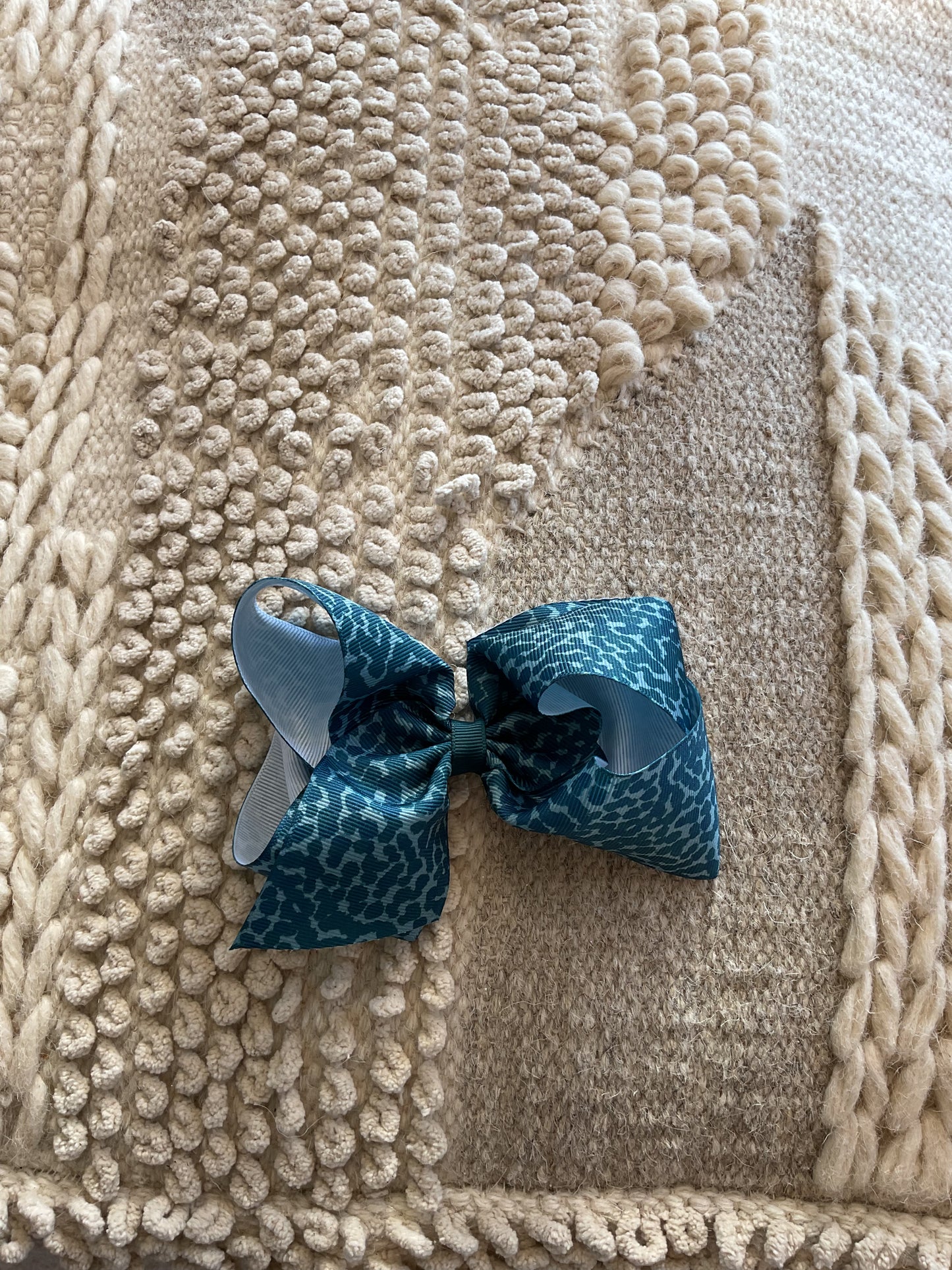 KING GG FALL PRINT BOWS