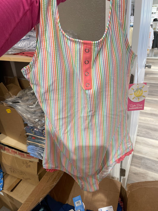 RAINBOW SEERSUCKER TWEEN ONE PIECE