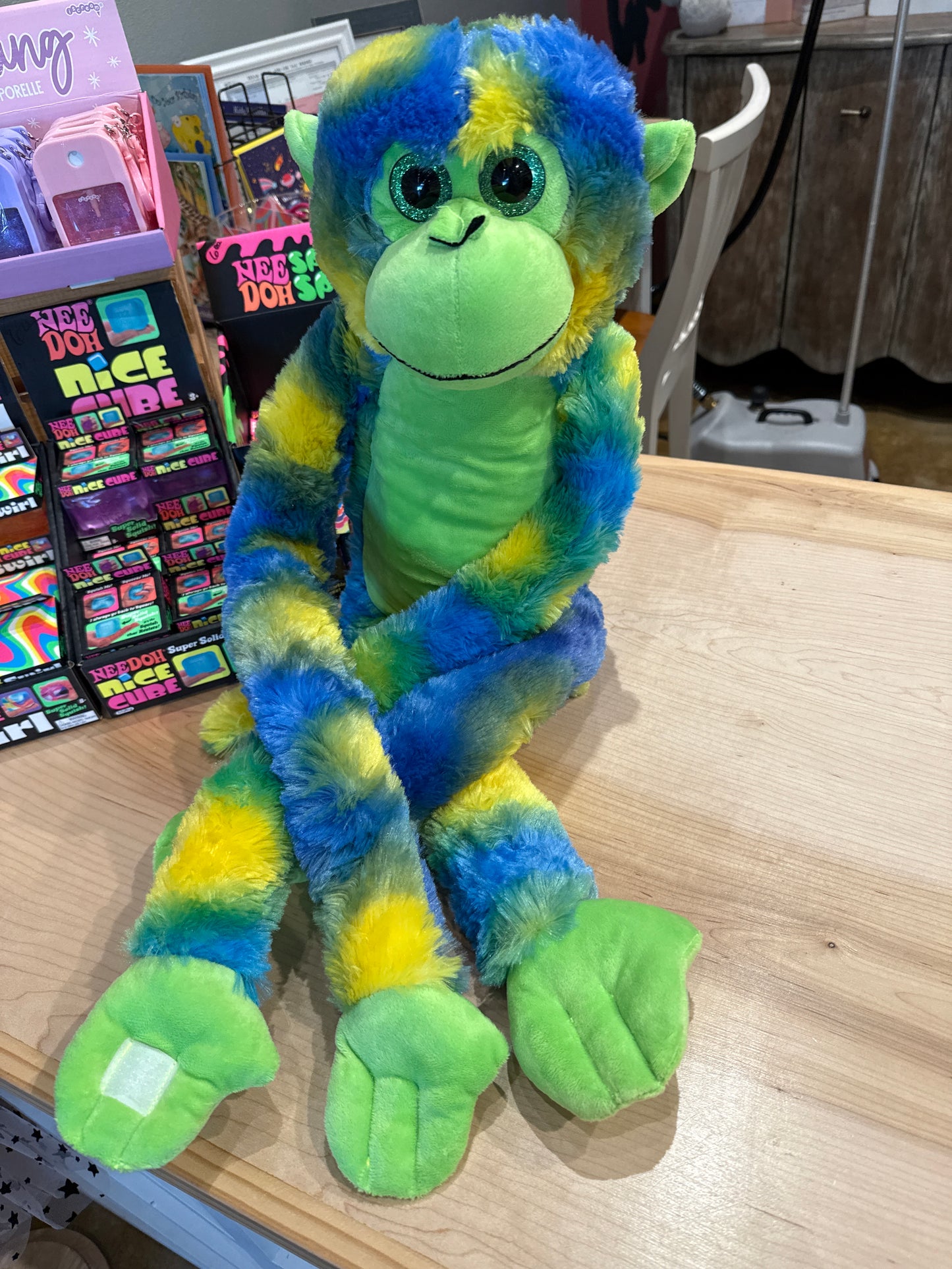 Tie Dye Jumbo Monkey