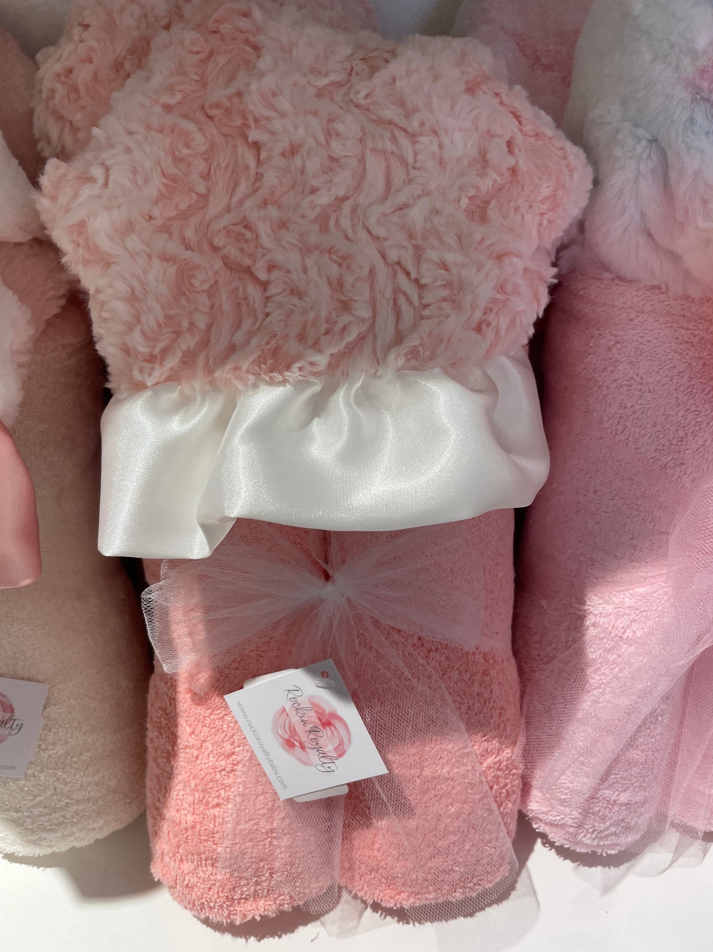 Rockin Royalty Plush Hooded Towel