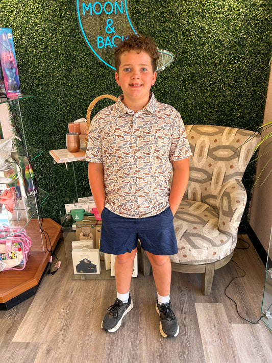 Woodland Camo Polo