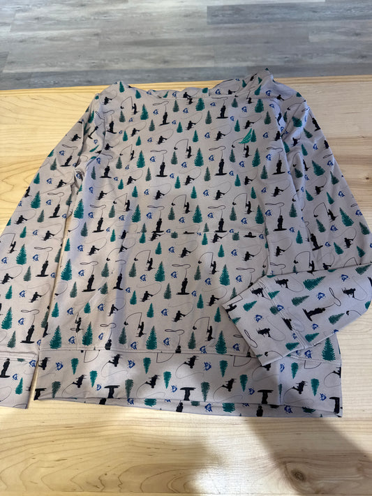 Ryder Performance Fly Fishing Print Hoodie