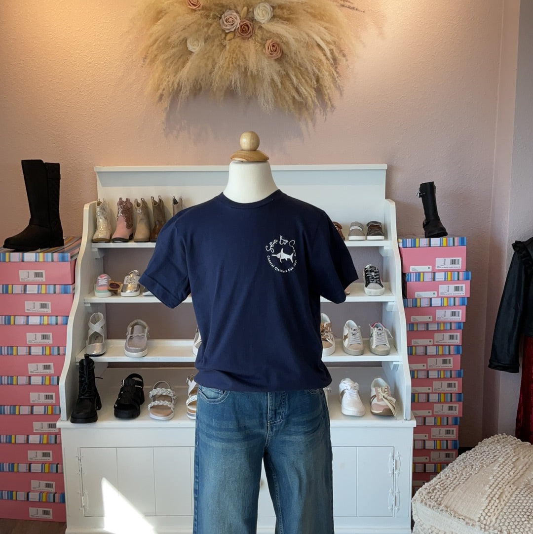 Little Lures Short Sleeve Tee Navy