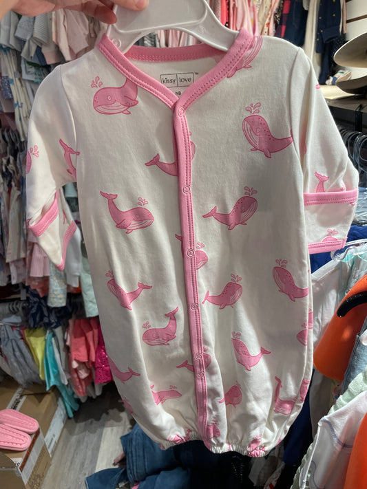 PINK WHALE CONVERTIBLE GOWN