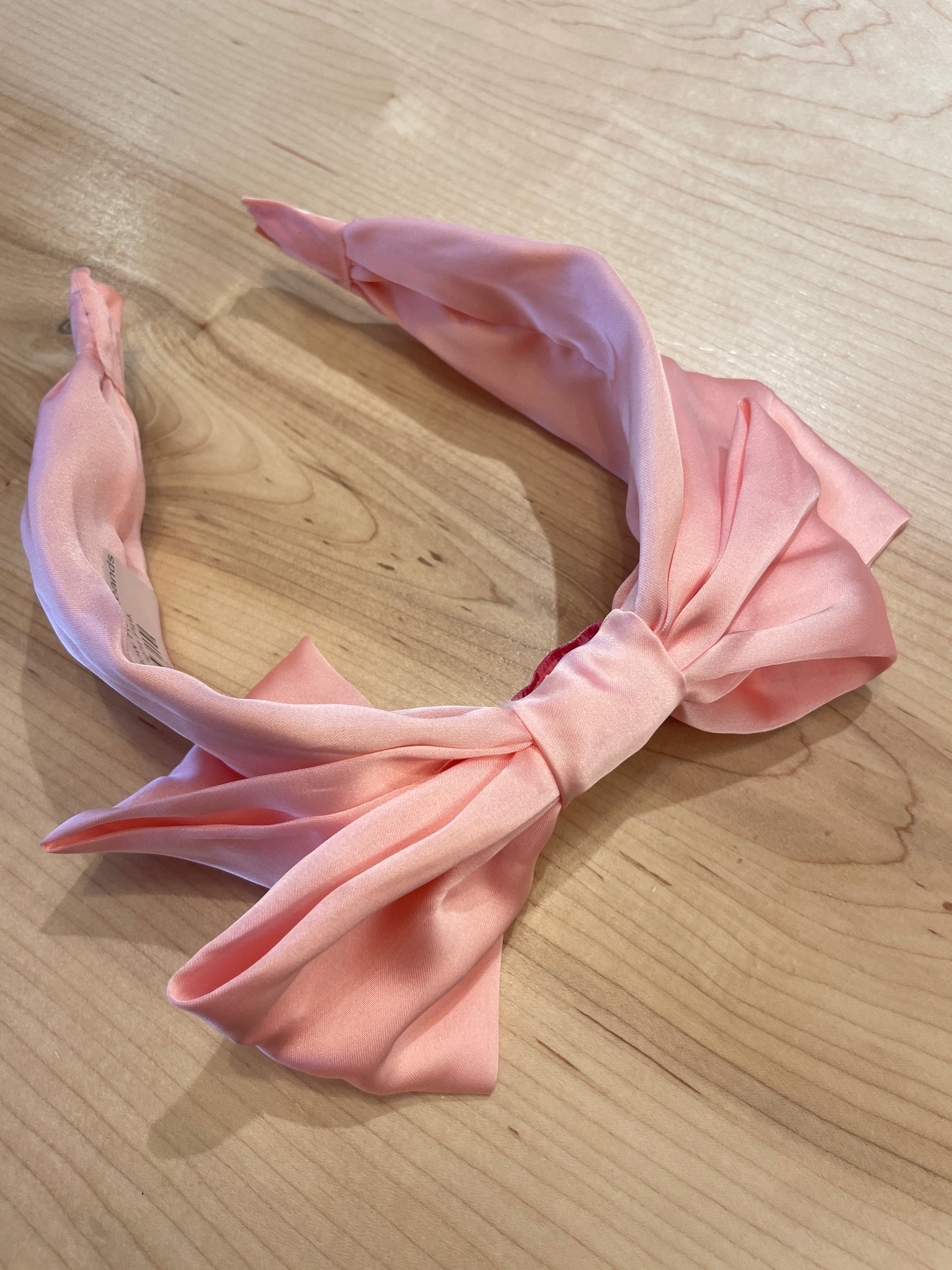 Large Satin Bow Headbands