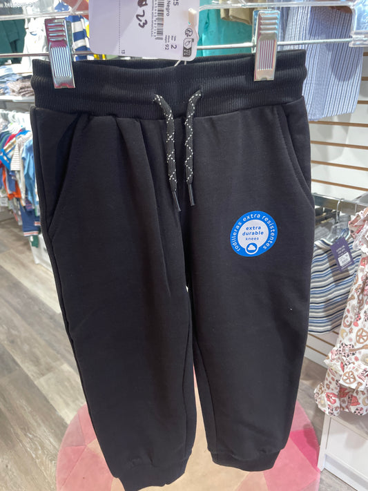 BASIC CUFFED FLEECE TROUSERS