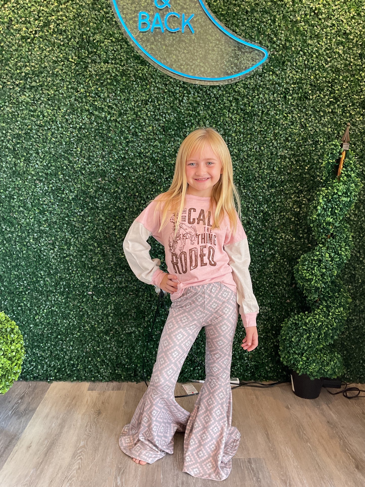 BOHO AZTEC BELL BOTTOMS