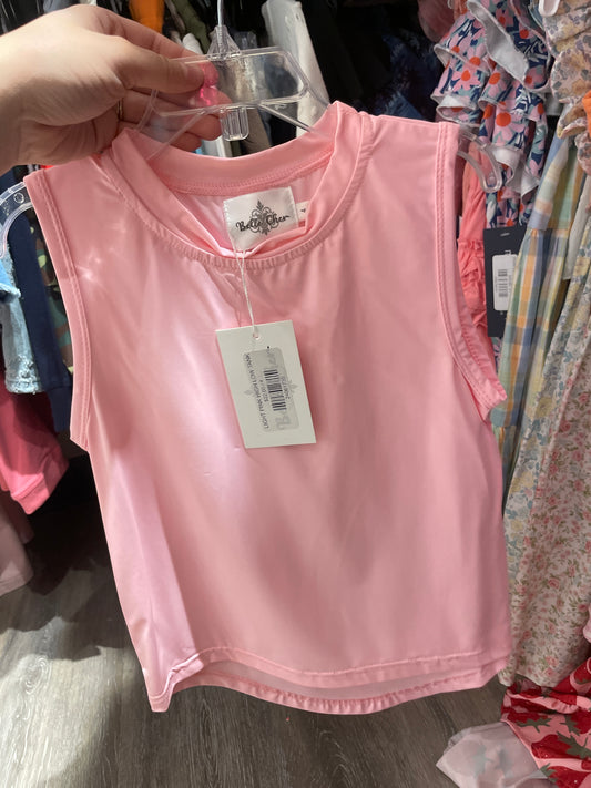 LIGHT PINK HIGH LOW TANK