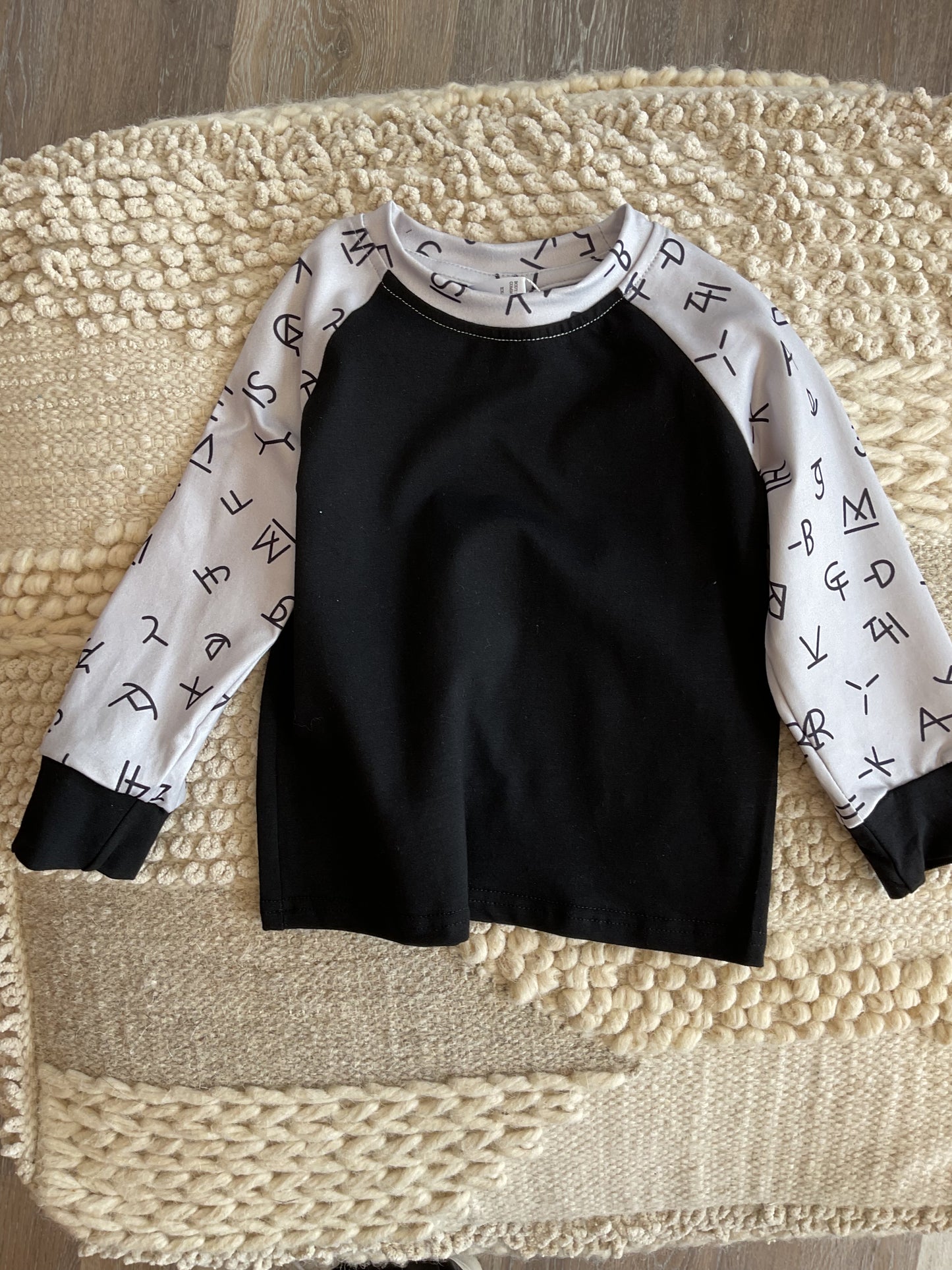 Brand Print Long Sleeve Tee