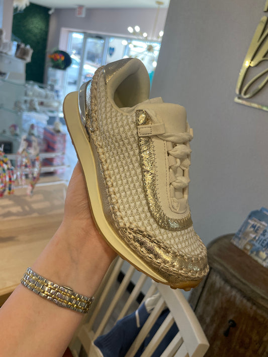 Girls Gold Karin SGL Shoes