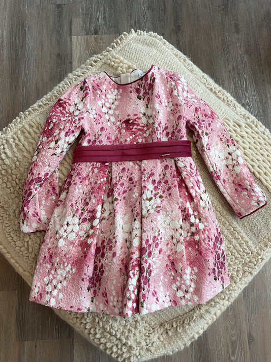 JAQUARD PRINTED DRESS