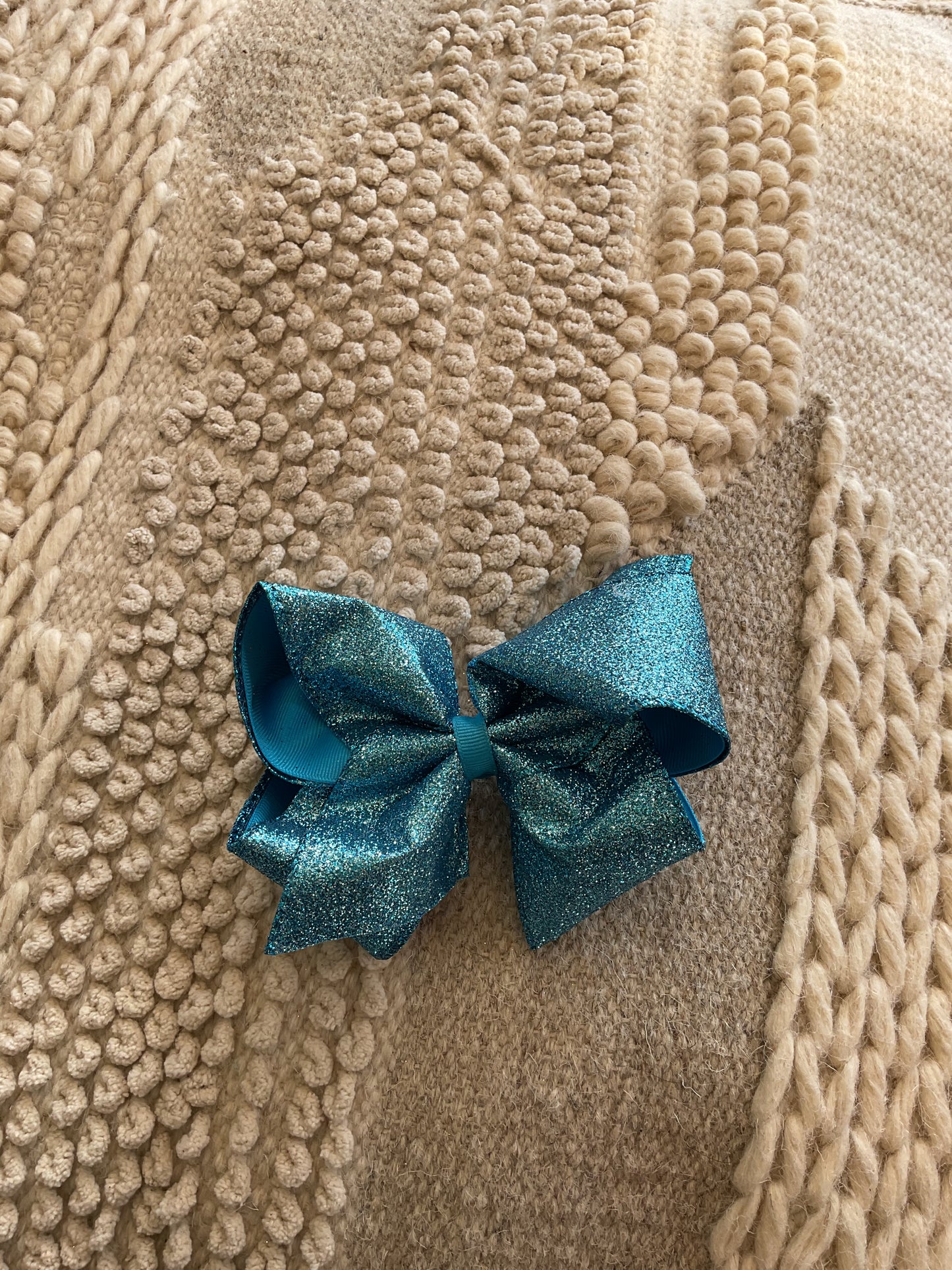 King Glitter Overlay Bows