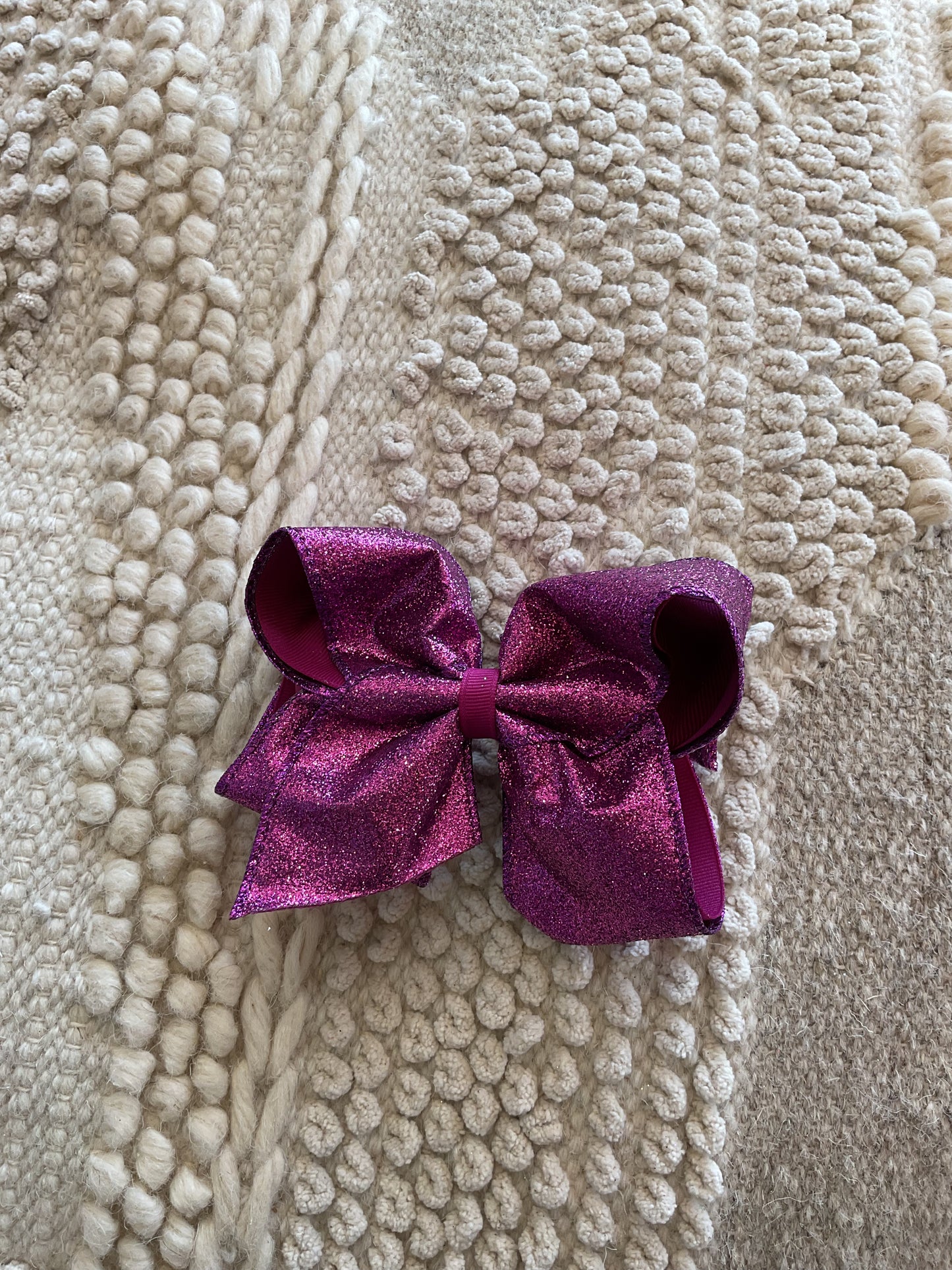 King Glitter Overlay Bows