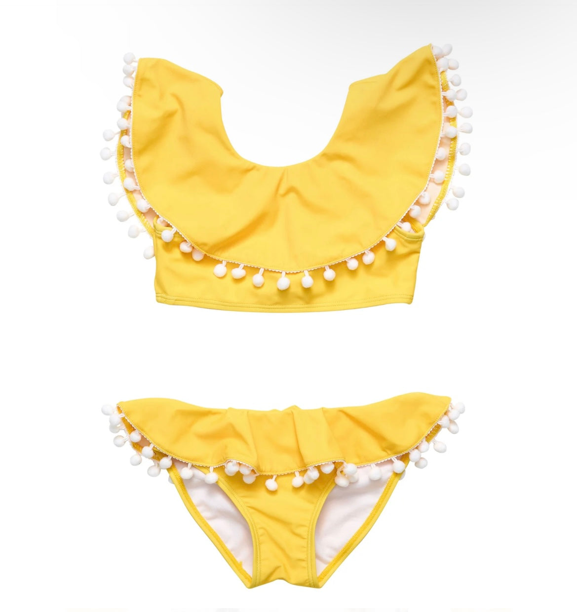 HELLO YELLOW FLOUNCE BIKINI