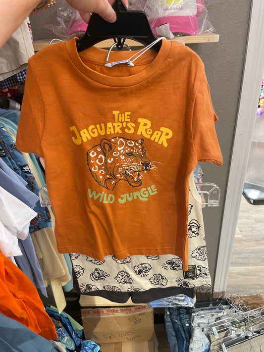 JAGUAR SHIRT AND SHORT SET