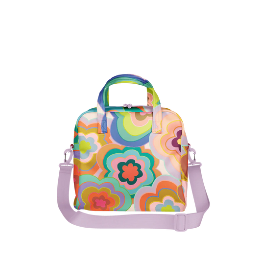 Trippy Dippy Floral Skate Bag