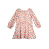 Pink/Orange Organic Floral Dress