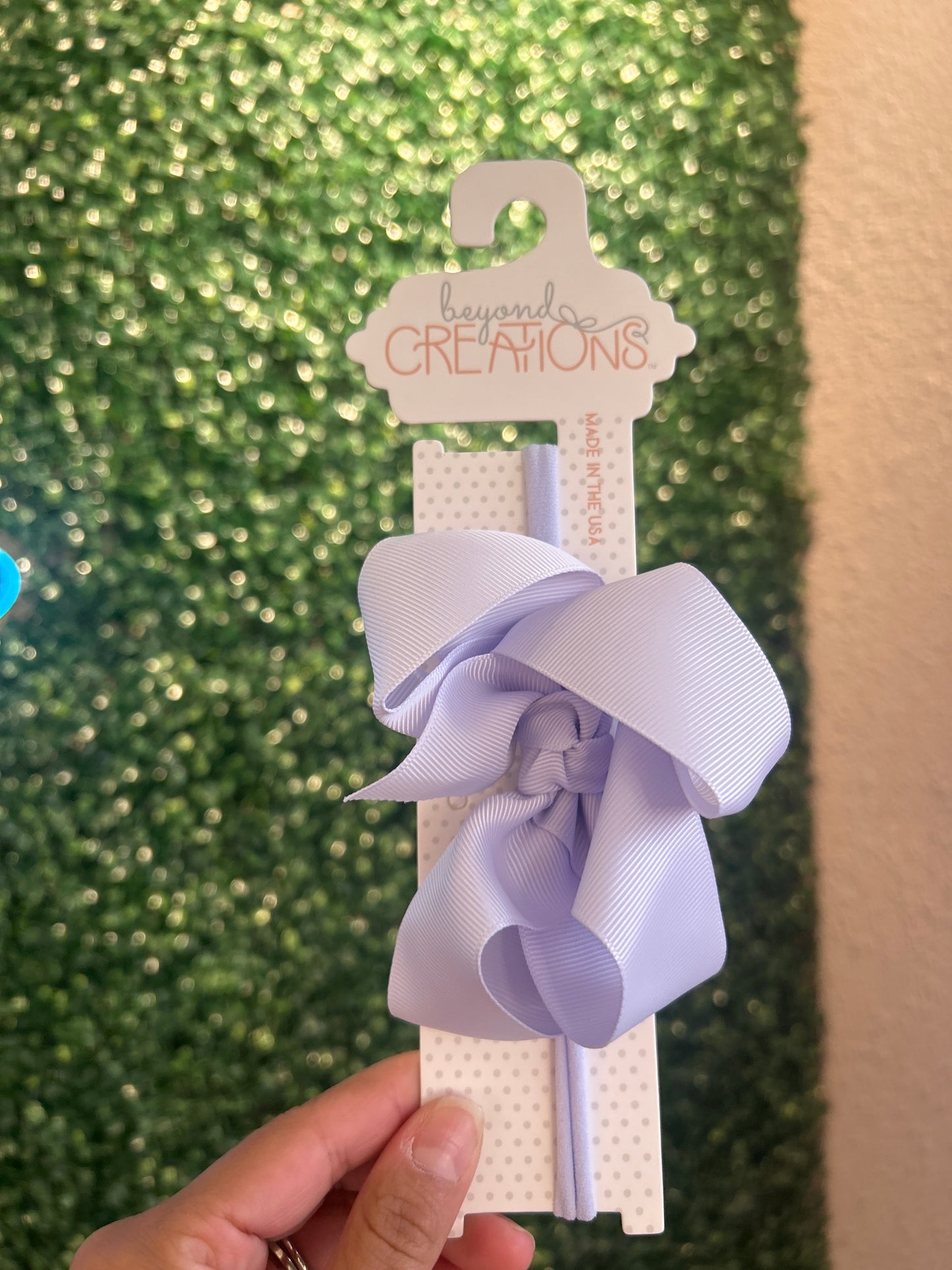 Pantyhose Headband W/ 4.5" Large Bow