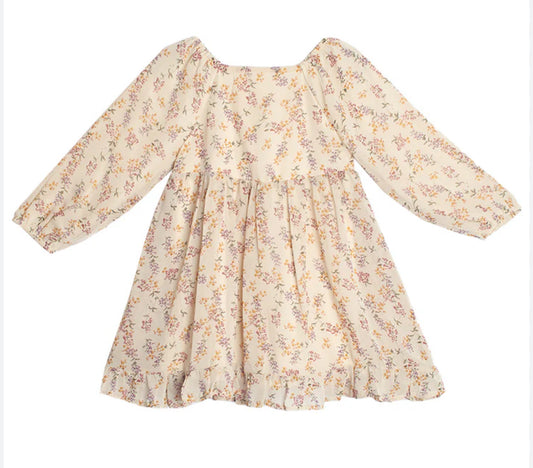 Ivory Adore Floral Dress