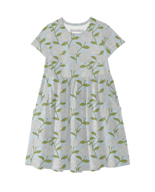 Hydrangeas Pocket Dress