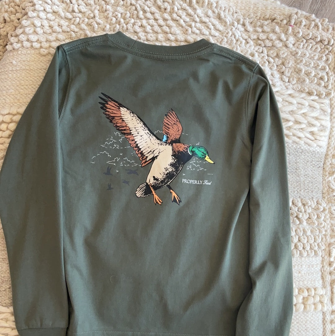 MALLARD FLIGHT LS OLIVE