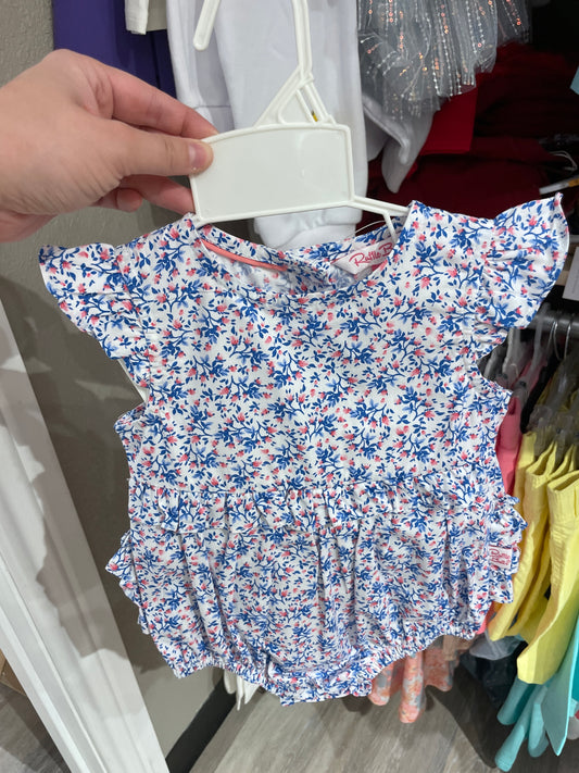 Cottage Tea Time Ruffle Romper