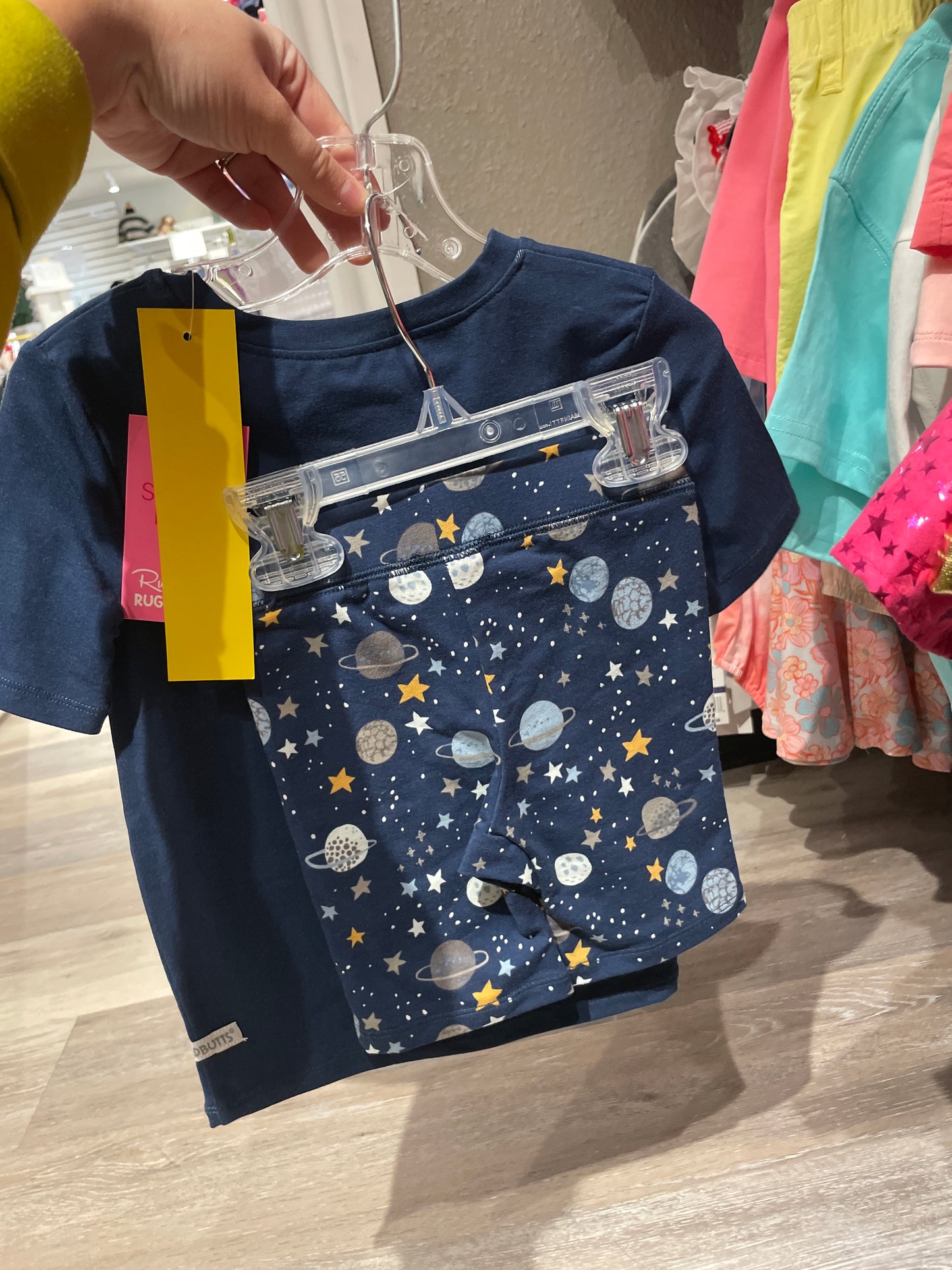 Out of this World Spacewalk Shorts Pj's