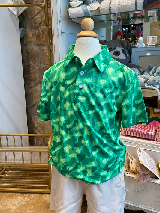 Golf Camo Polo Shirt