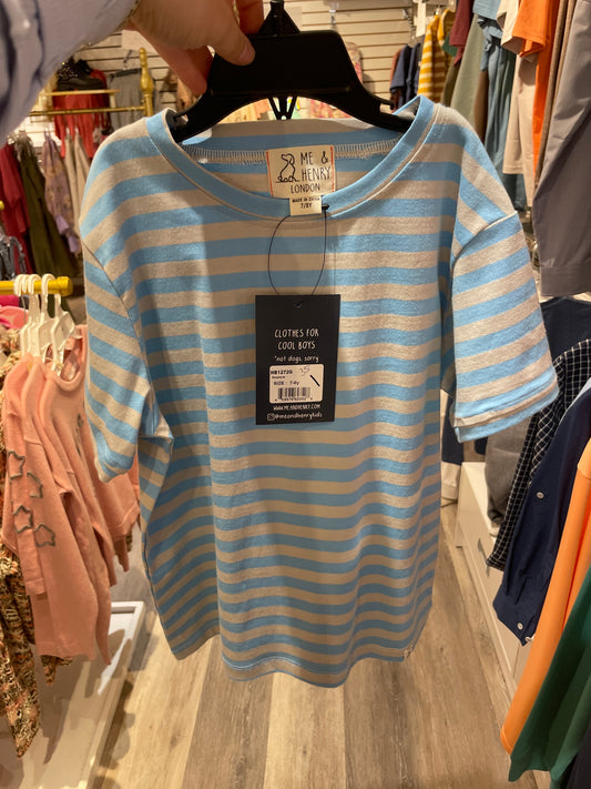 CAMBER BLUE/GREY TEE