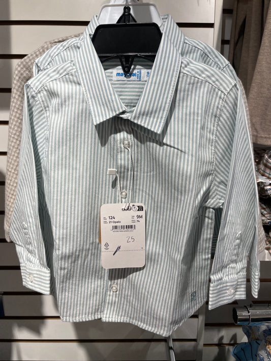 Opal Stripped Button Down Shirt