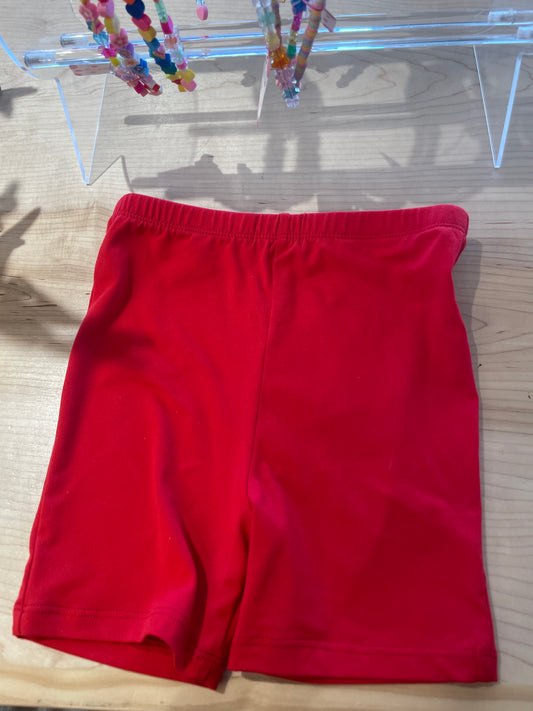 RED TWIRL SHORTS