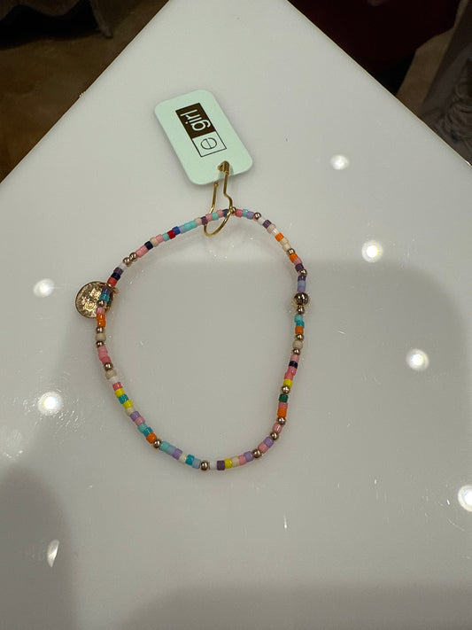 egirl Hope Unwritten Bracelet - Hot Mess - Be You. Small Gold Disc